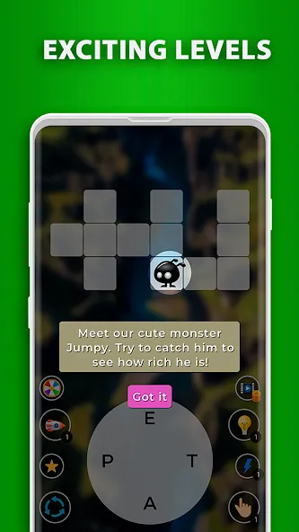 WOW 2: Word Connect Game (ВАУ 2) МОД/Взлом [Деньги, Монеты и Меню MOD] Screenshot 3
