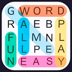 Скачать Word Search со взломом на бесконечные подсказки на Андроид