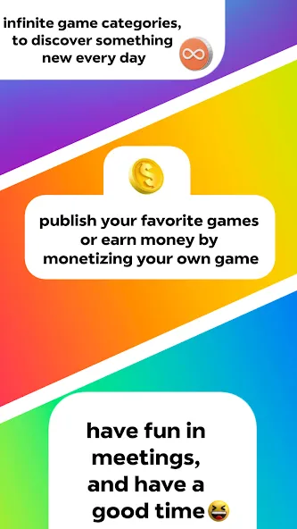 PLAYMODE - Play now (ПЛЕЙМОДЕ) МОД/Взлом [Деньги, Монеты и Меню MOD] Screenshot 2