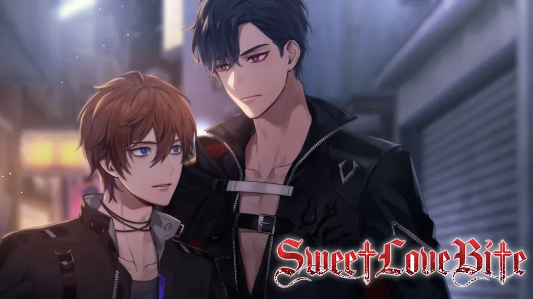 Sweet Love Bite: BL Yaoi Anime (уит Лов Байт) МОД/Взлом [Все открыто, Дополнительные деньги и Меню MOD] Screenshot 5