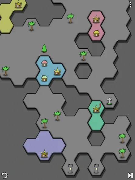 Antiyoy Online (Антий Онлайн) МОД/Взлом [Меню, Бесконечные монеты и Открытые уровни] Screenshot 2