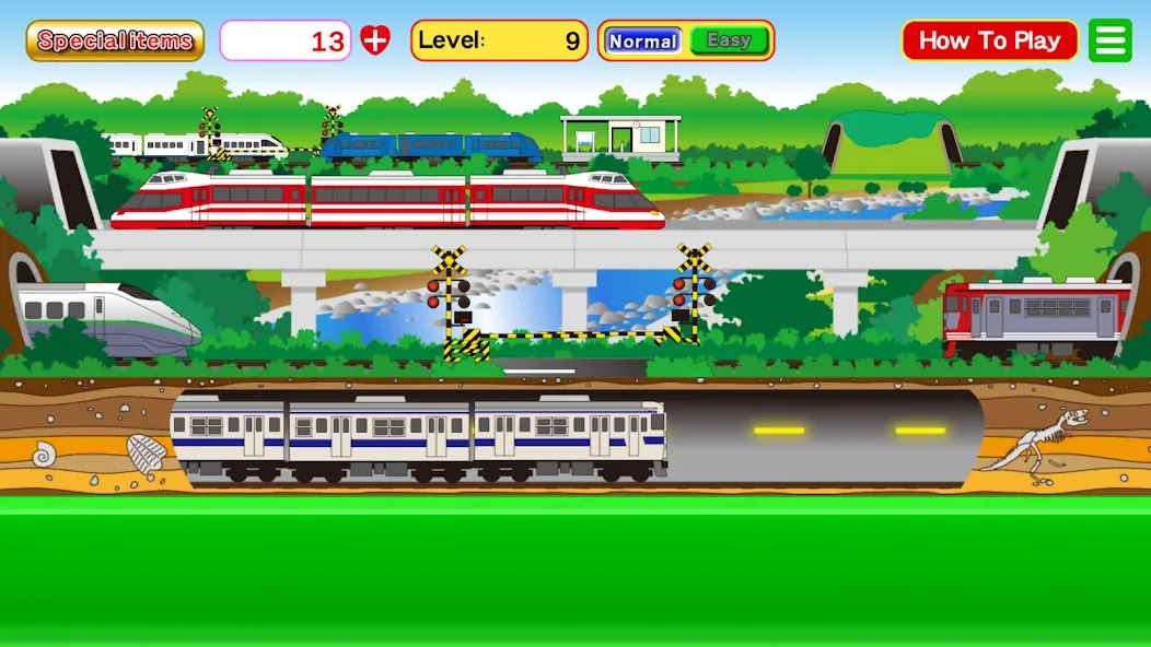 Train Zoom-Zoom (Трейн Зум) МОД/Взлом [Деньги, Монеты и Меню MOD] Screenshot 1