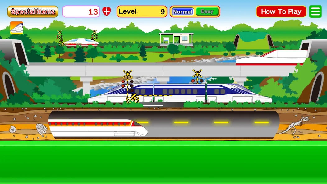 Train Zoom-Zoom (Трейн Зум) МОД/Взлом [Деньги, Монеты и Меню MOD] Screenshot 3