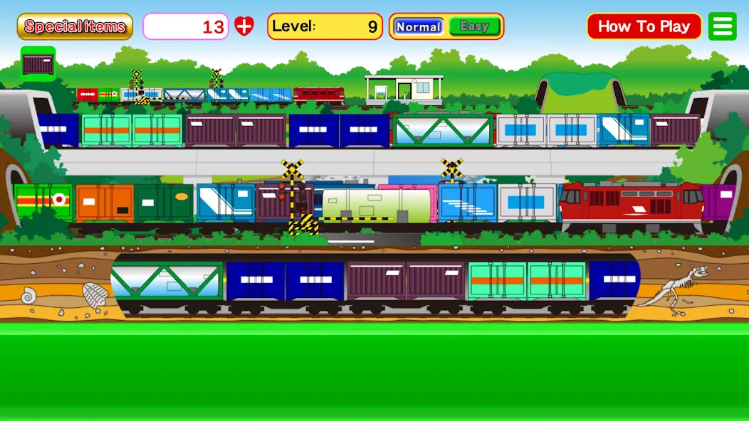 Train Zoom-Zoom (Трейн Зум) МОД/Взлом [Деньги, Монеты и Меню MOD] Screenshot 5